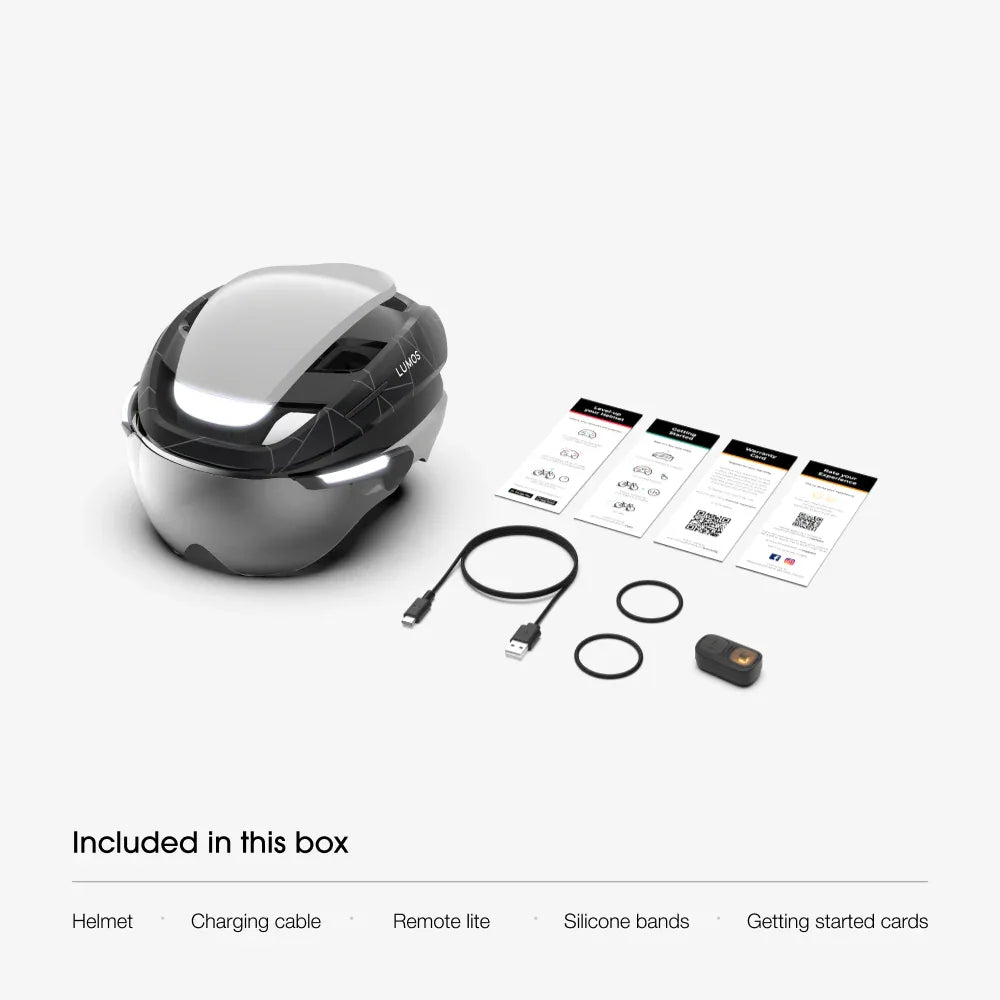 Lumos Ultra Smart E-Bike Helmet - Lumos Helmet US - Lunar Mesh