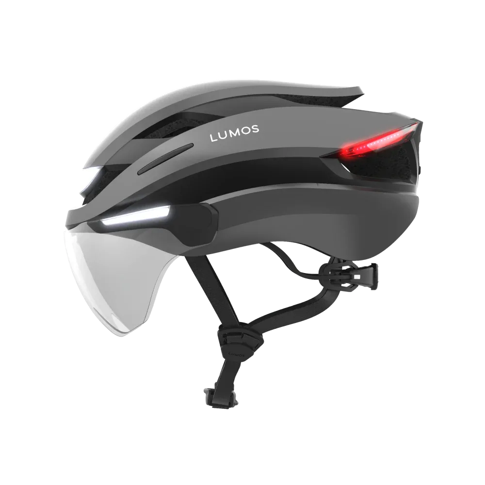 Lumos Ultra Smart E-Bike Helmet - Lumos Helmet US - Gunmetal Grey
