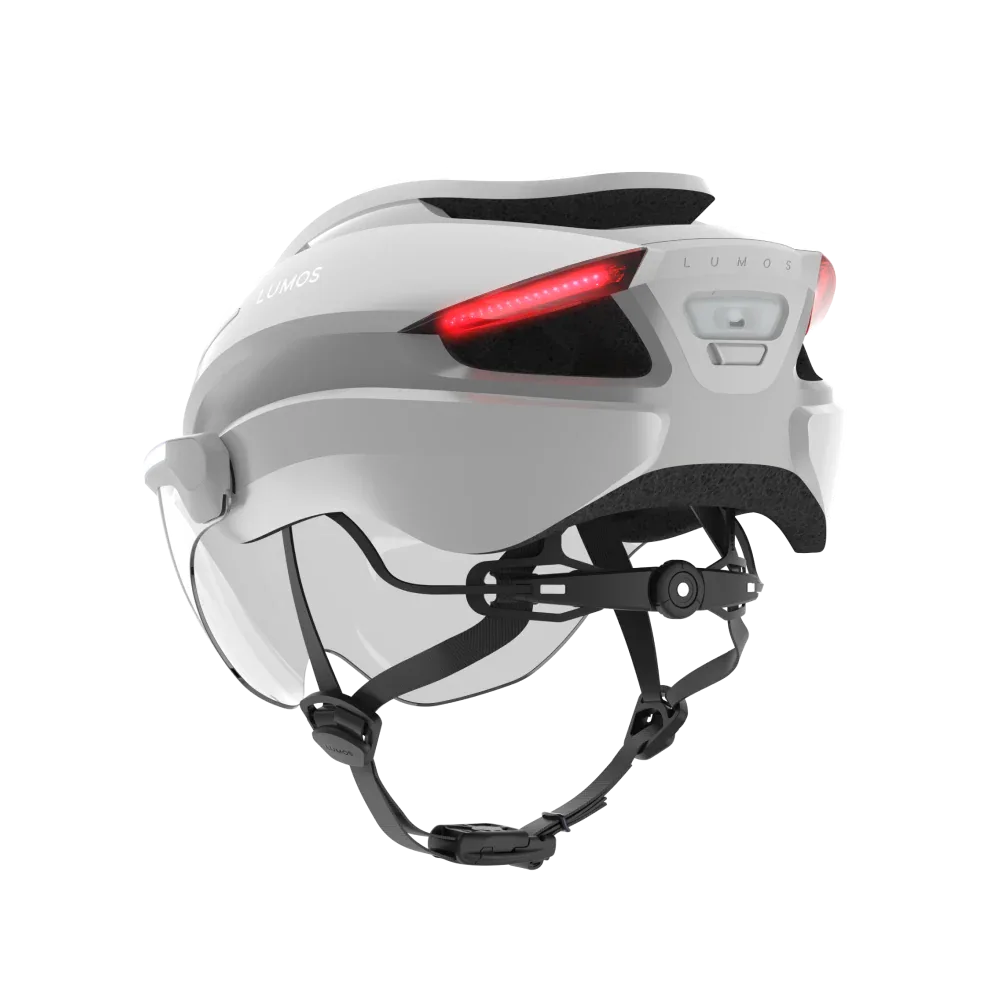 Lumos Ultra Smart E-Bike Helmet - Lumos Helmet US - Lunar White