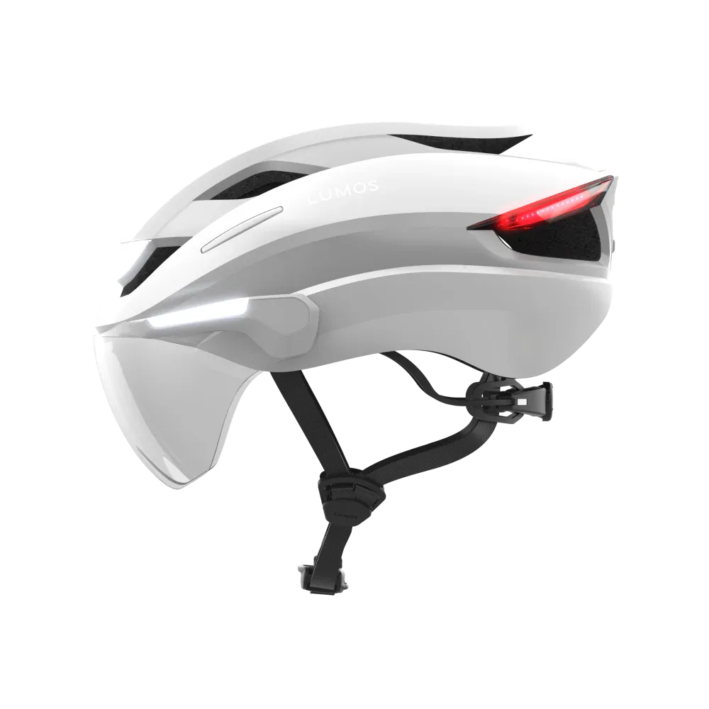 Lumos Ultra Smart E-Bike Helmet - Lumos Helmet US - Lunar White