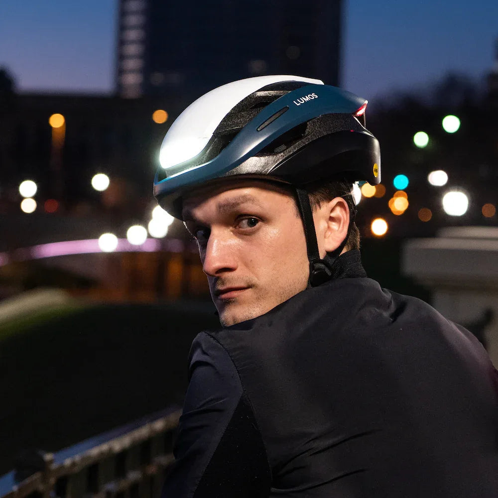 Lumos Ultra Smart Bike Helmet - Lumos Helmet US - Deep Blue Mix