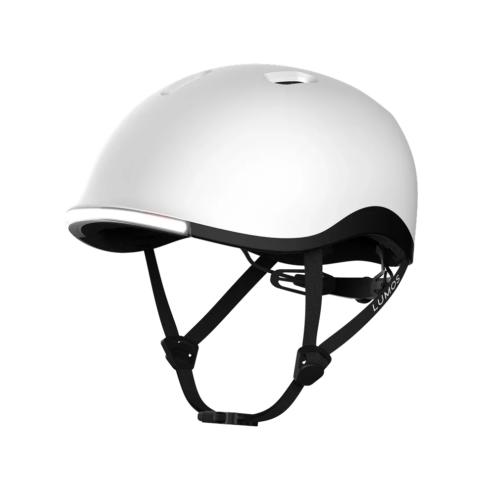 Nyxel Smart Bike Helmet - Lumos Helmet US - White