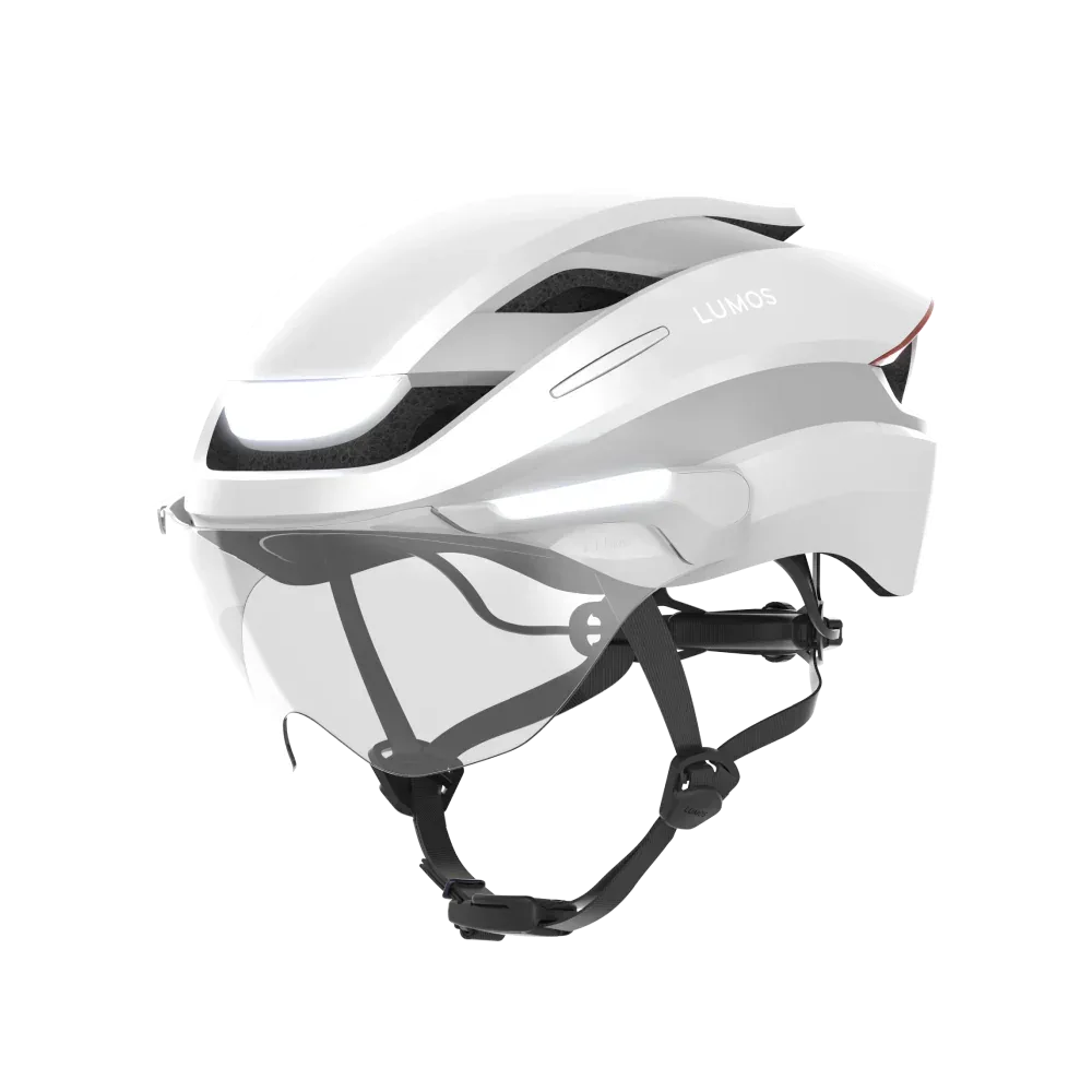 Lumos Ultra Smart E-Bike Helmet - Lumos Helmet US - Lunar White