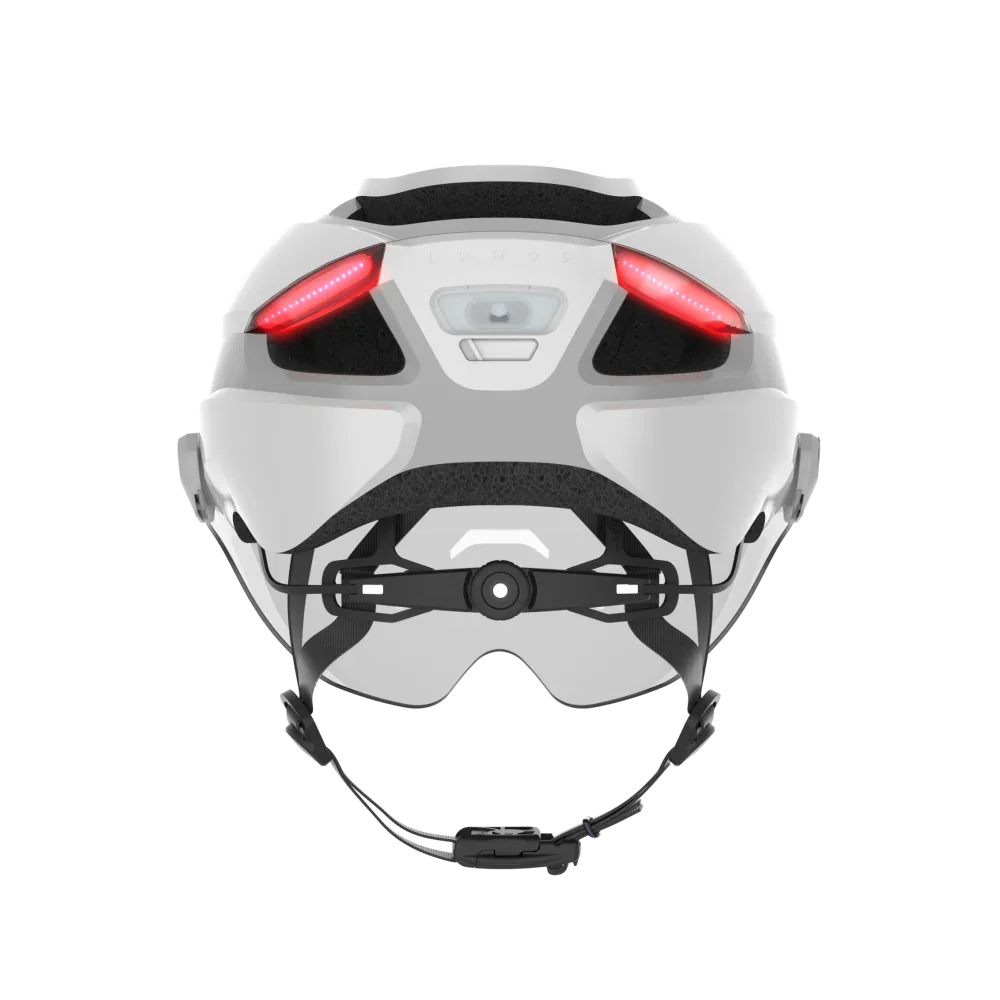 Lumos Ultra Smart E-Bike Helmet - Lumos Helmet US - Lunar White