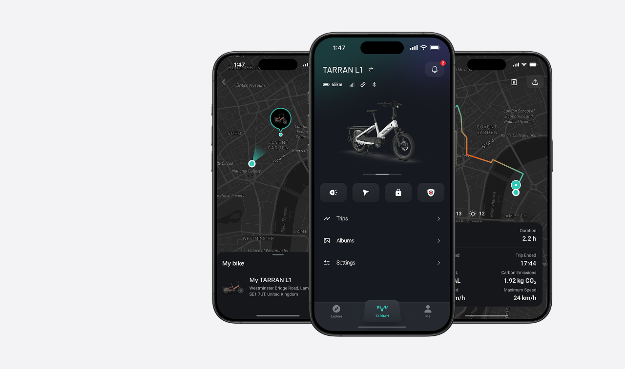 Connect to TARRAN APP