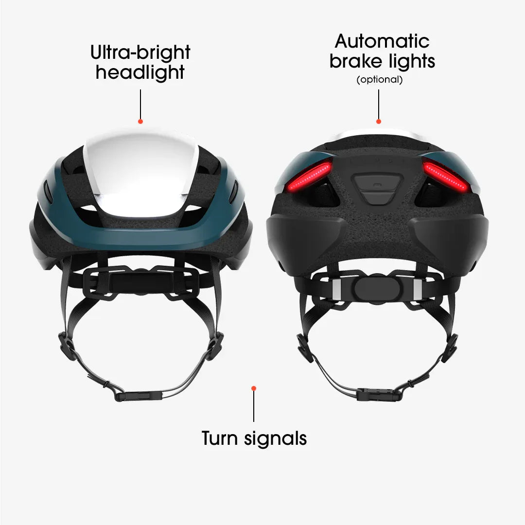 Lumos Ultra Smart Bike Helmet - Lumos Helmet US - Deep Blue Mix