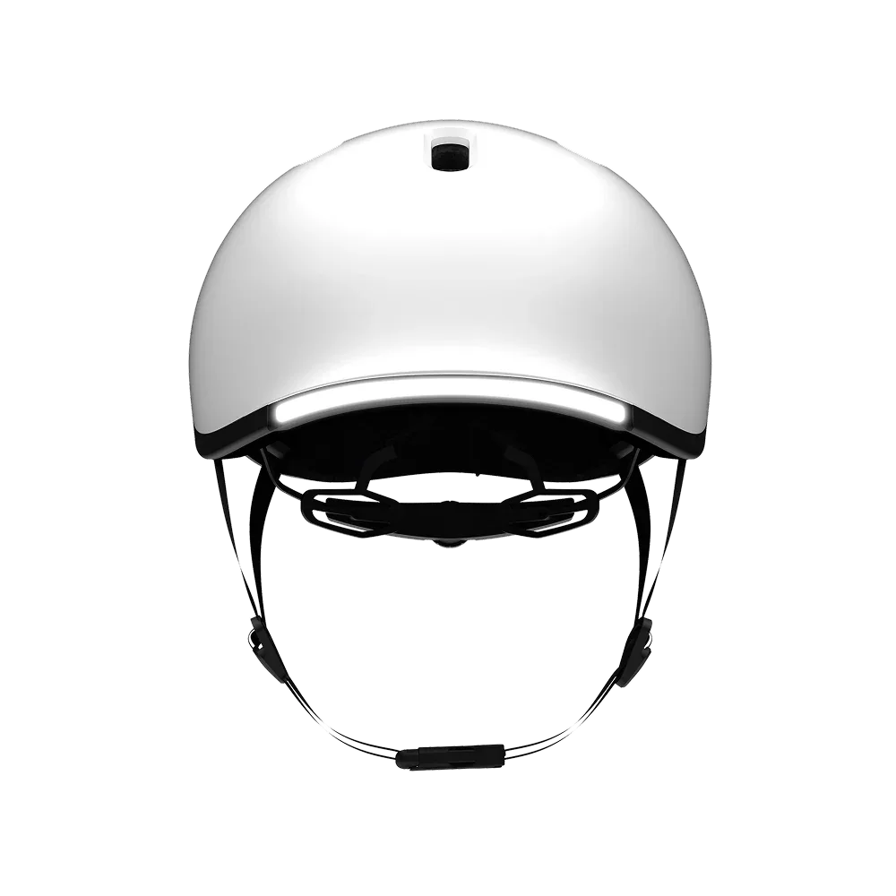 Nyxel Smart Bike Helmet - Lumos Helmet US - White